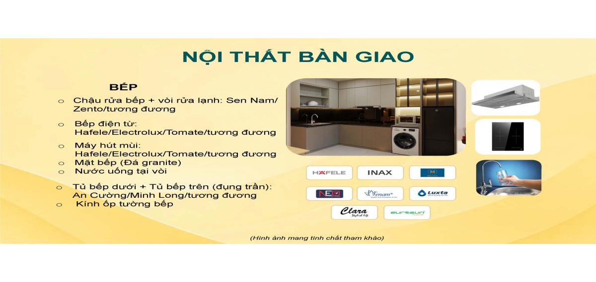 Chi Tiết Danh Mục Bàn Giao Bcons Aria có gì ?