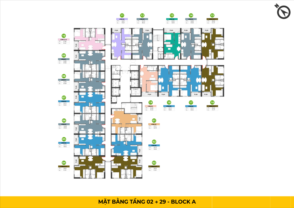 mat bang tang 4 shophouse soho