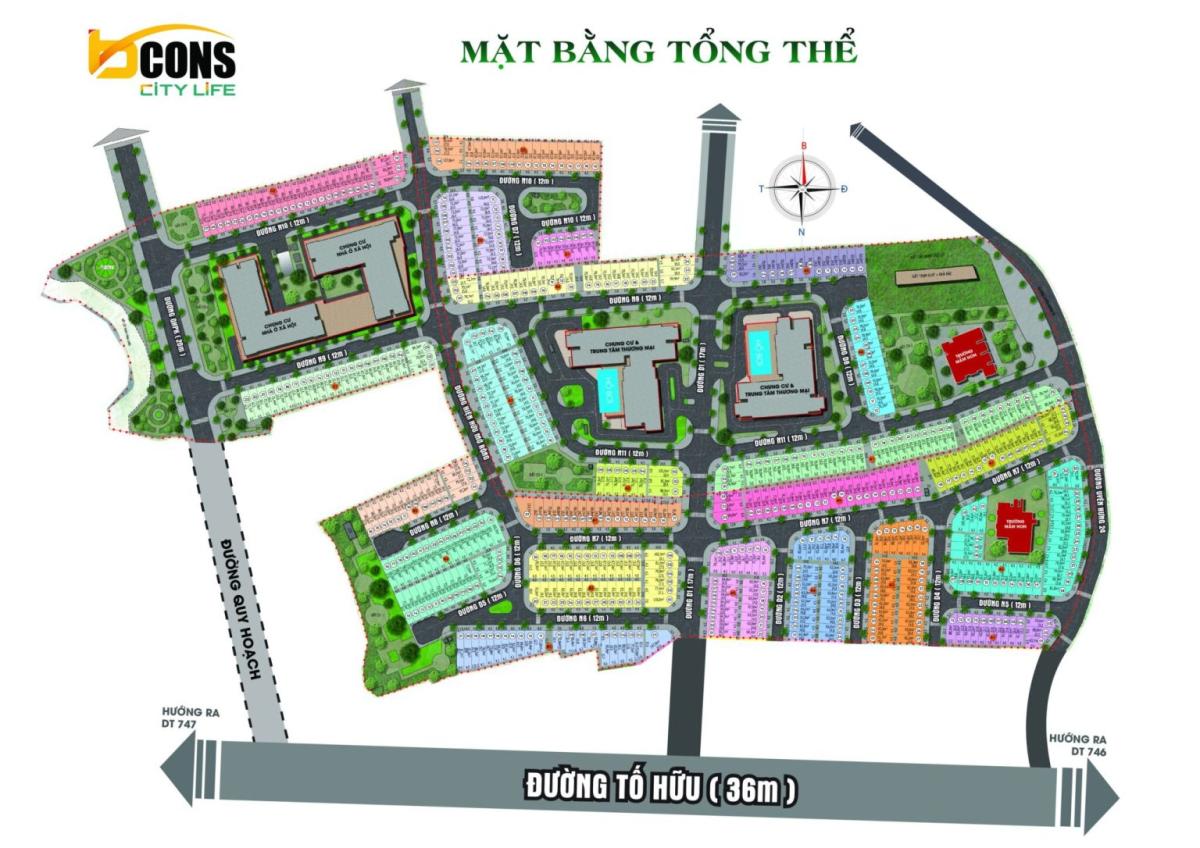 Mặt bằng dự án Artisan Park