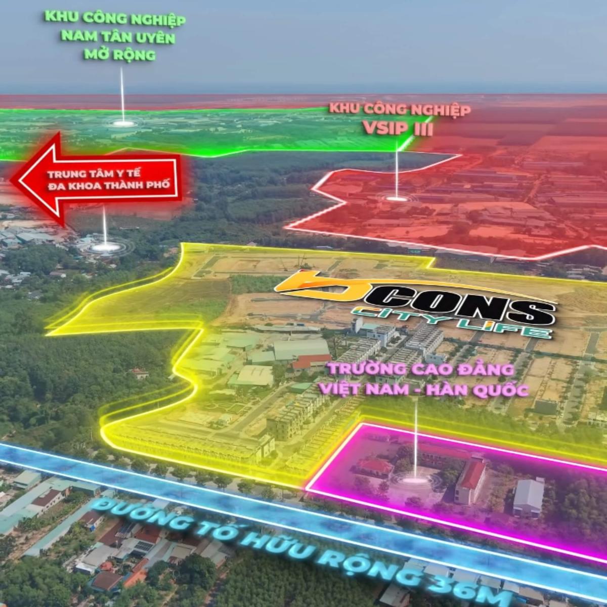 vi trí dự án Artisan Park