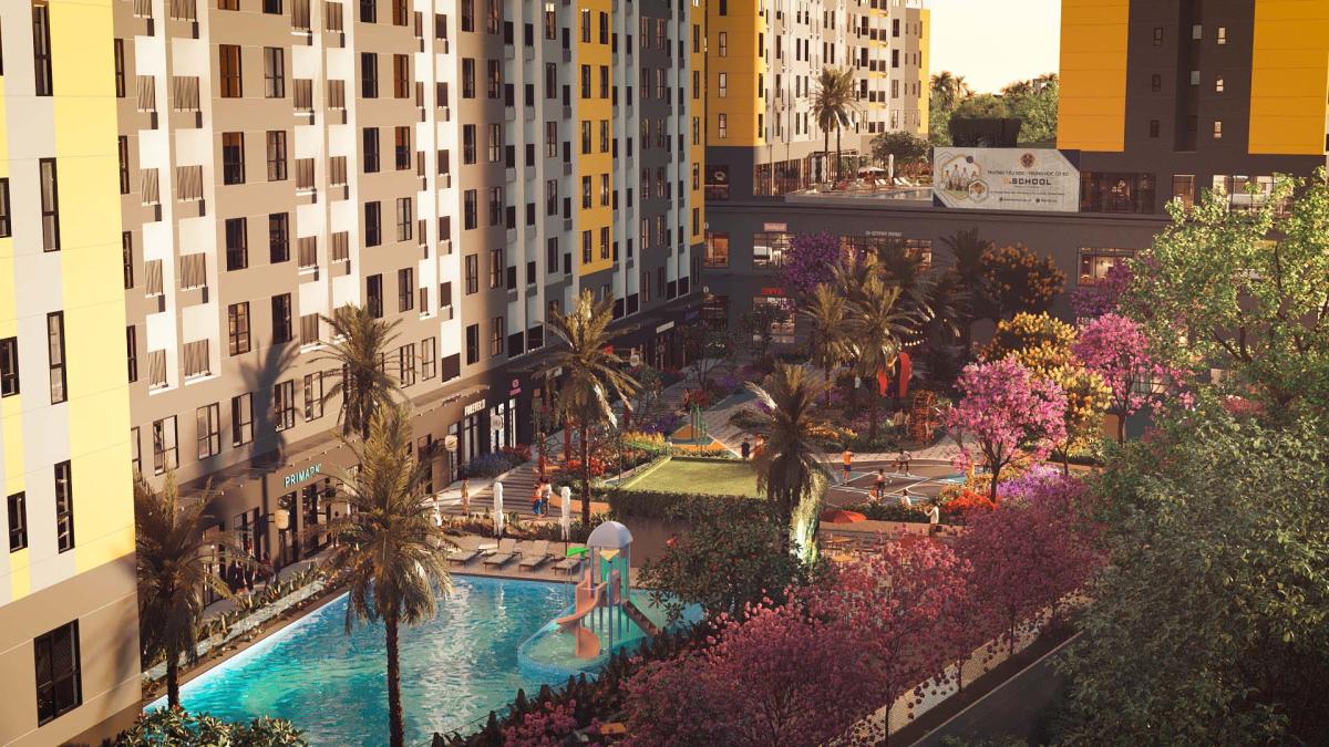 tien ich du an Lumiere Riverside 