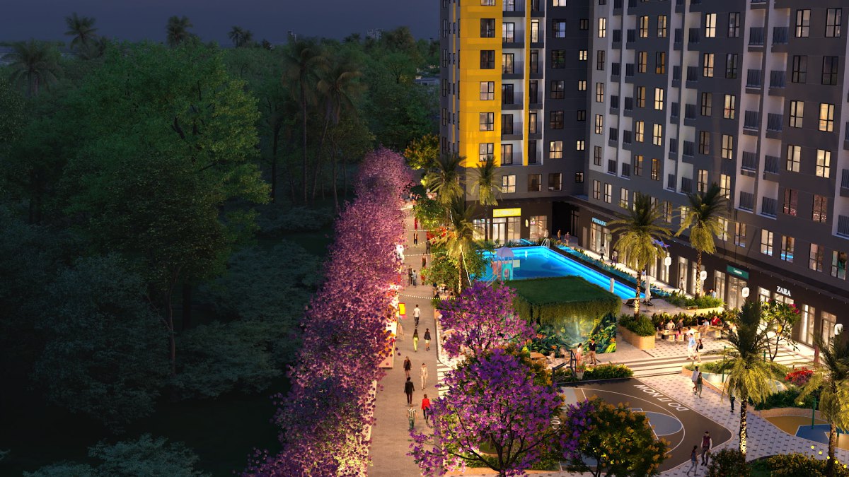 tien ich du an Lumiere Riverside 