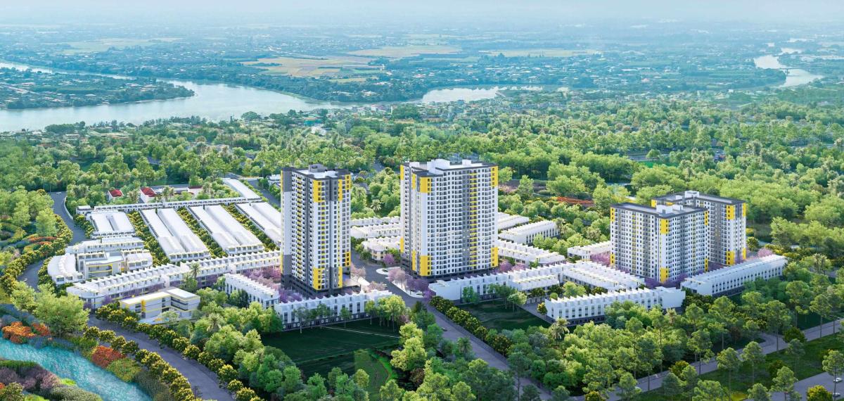 Hình phối cảnh tổng quan Artisan Park
