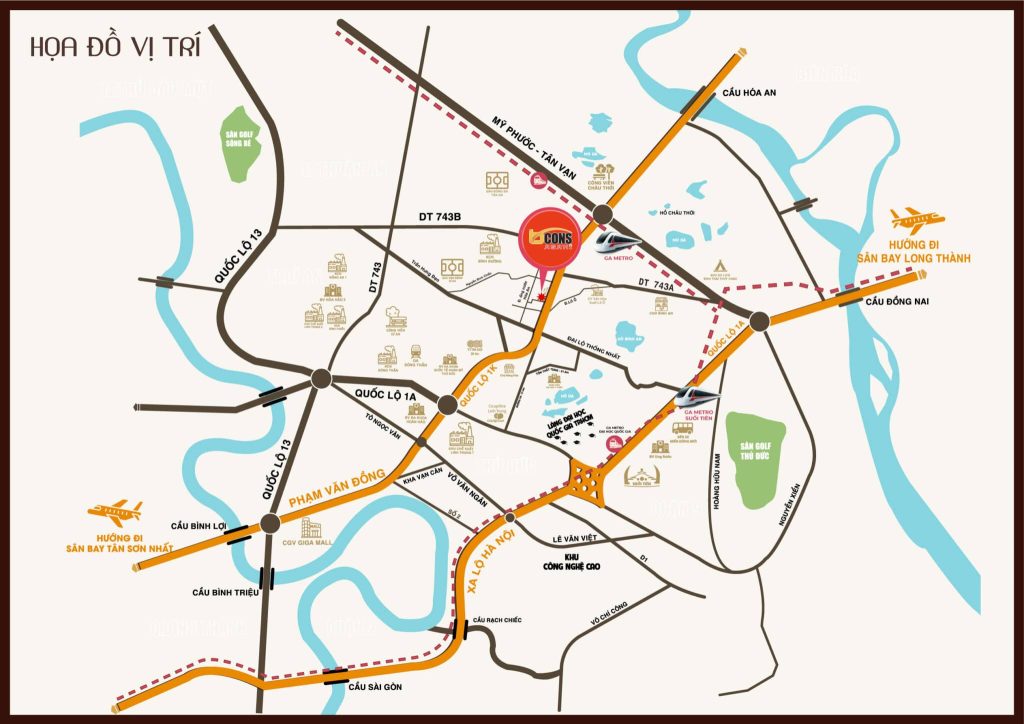 vi trí dự án Artisan Park