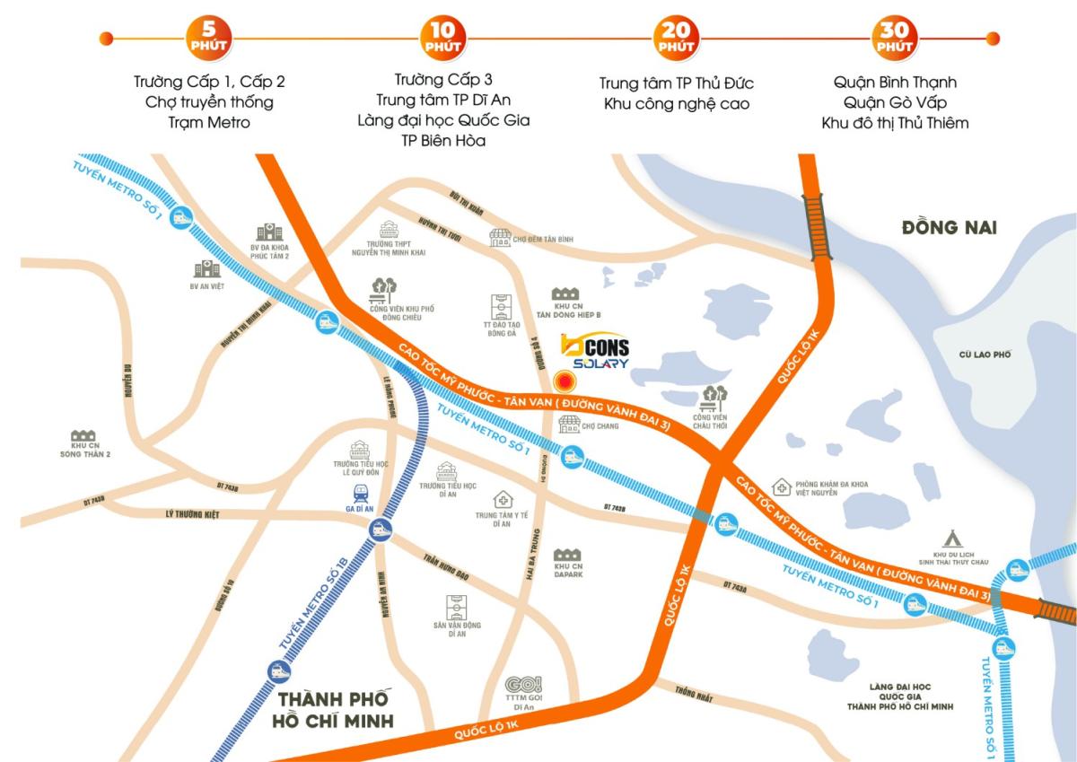 vị trí Lumière Boulevard